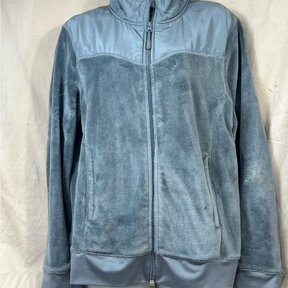 Women's Cozy Gray Teddy Jacket